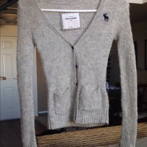 Knit Abercrombie kids cardigan